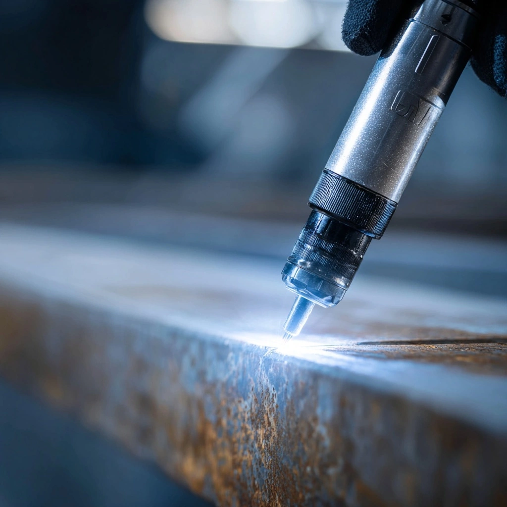 Czyszczenie laserowe metalu