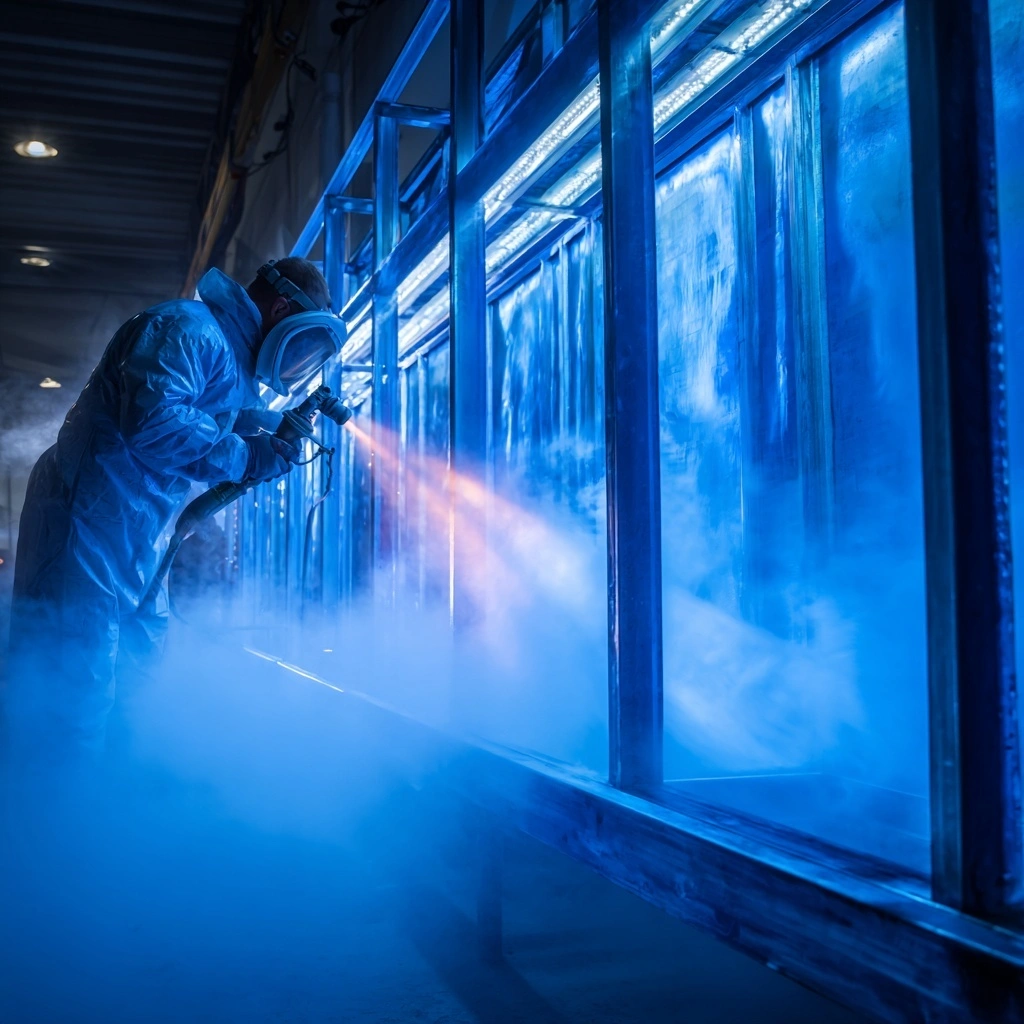 Malowanie proszkowe konstrukcji